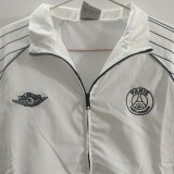 24/25 PSG White Windbreaker Jacket Thai Quality