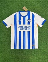 24/25 Brighton Home Blue White Fans Soccer Jersey