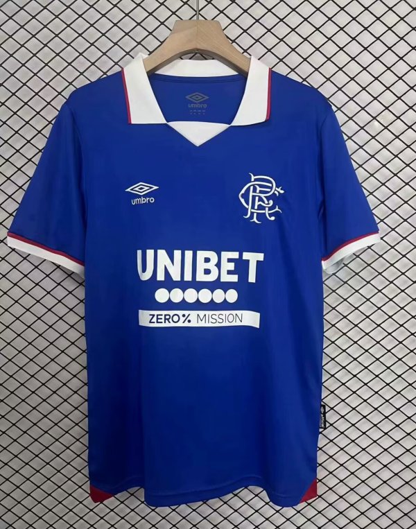 25/26 Rangers Home Jersey Fans Version Thai Quality  1041