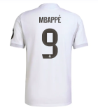 25/26 Real Madrid MBAPPÉ 9 Home Jersey 1:1 Quality Fan Version