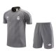 25/26 Real Madrid White Training Set--Short sleeve and Short Pant Training Tracksuit