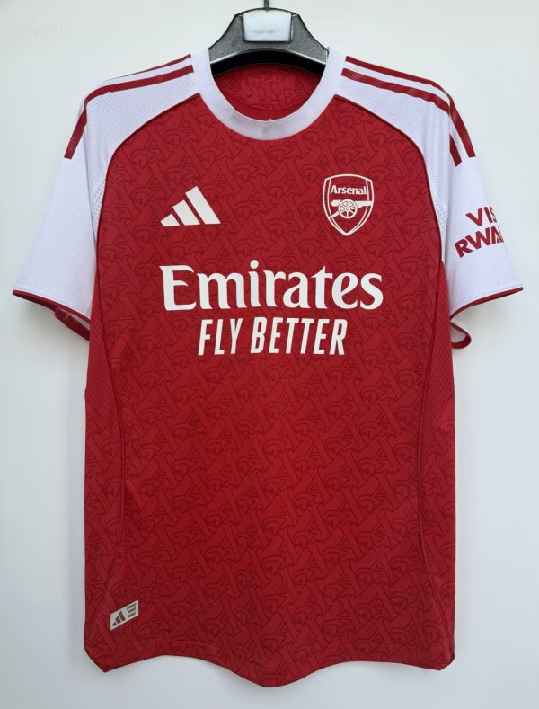 25/26 Arsenal Home Jersey Player Version 1:1 Quality 球员版