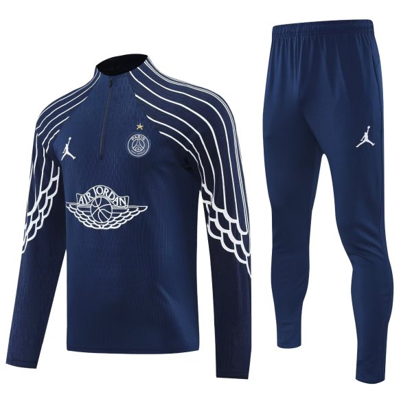 25/26 PSG Bule Sweater Tracksuit Thai Quality