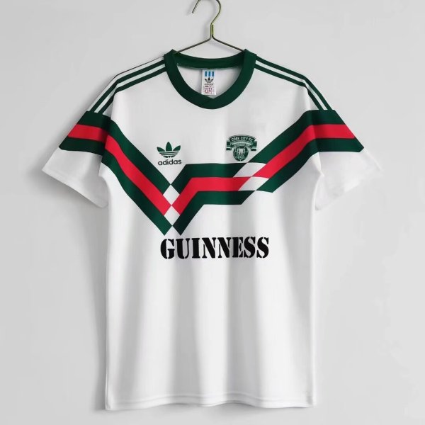 88/89 Cork City Home White Retro Soccer Jersey