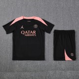 25/26 PSG Training Jersey Black Training Tracksuit