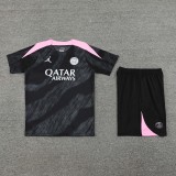 24/25 PSG Training Jersey Black Training Tracksuit