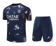 24/25 PSG Training Jersey Black Training Tracksuit