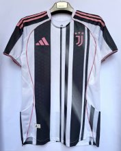 25/26 Juventus Home Jersey Player Version 1:1 Quality  球员版
