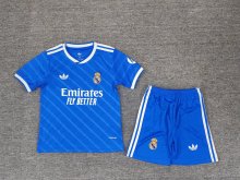 25/26 Real Madrid Third Kids Jersey