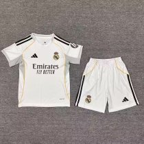 25/26 Real Madrid Home Kids Jersey