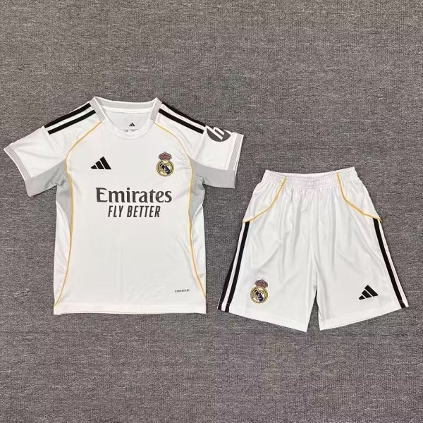 25/26 Real Madrid Home Kids Jersey