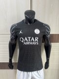 24/25 PSG Black Jersey Player Version 1:1 Quality