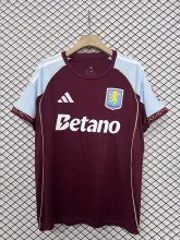25/26 Aston Villa F.C Home Jersey Fans Version
