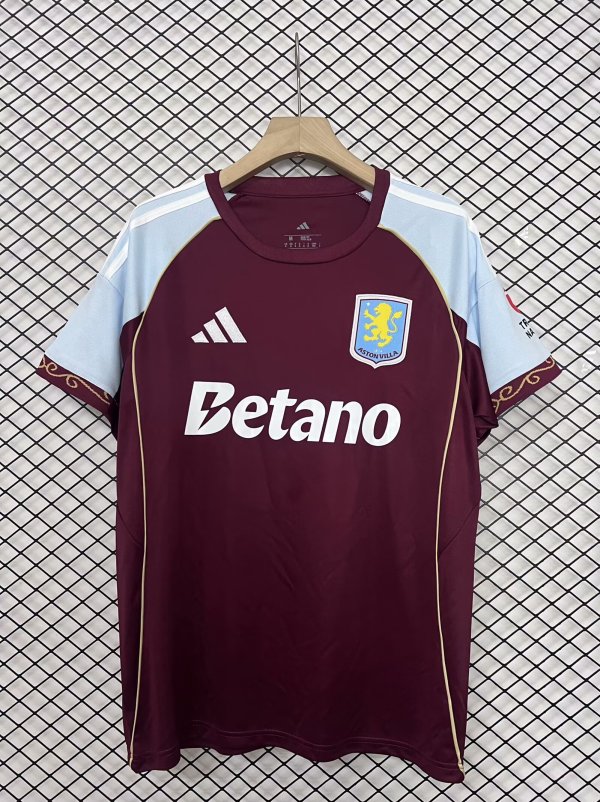 25/26 Aston Villa F.C Home Jersey Fans Version