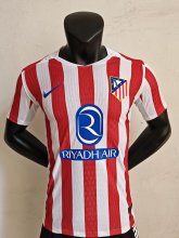25/26 At Madrid Home Jersey Player Version 1:1 Quality