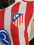 25/26 At Madrid Home Jersey Player Version 1:1 Quality