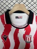 25/26 Stoke City Home Fans Soccer Jersey
