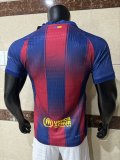 25/26 Barcelona Home Jersey Player Version  1:1 Quality