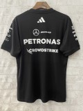 2025 Mercedes F1 Team Round Collar POLO T-Shirt