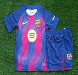 25/26 Barcelona Home Kids Jersey