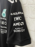 2025 Mercedes F1 Team Round Collar POLO T-Shirt
