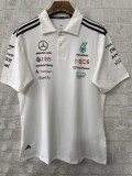2025 Mercedes F1 Team POLO White T-Shirt
