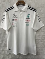 2025 Mercedes F1 Team POLO White T-Shirt