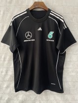 2025 Mercedes F1 Team Round Collar POLO T-Shirt