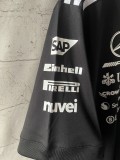 2025 Mercedes F1 Team Round Collar POLO T-Shirt