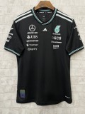2025 Mercedes F1 Team Round Collar POLO T-Shirt