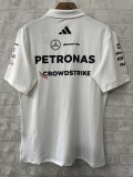 2025 Mercedes F1 Team POLO White T-Shirt