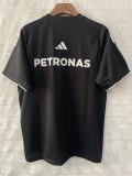 2025 Mercedes F1 Team Round Collar POLO T-Shirt