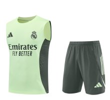 25/26 Real Madrid Vest Training Set--Vest and Short Pant Training Tracksuit