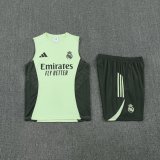 25/26 Real Madrid Vest Training Set--Vest and Short Pant Training Tracksuit