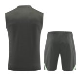 25/26 Real Madrid Vest Training Set--Vest and Short Pant Training Tracksuit