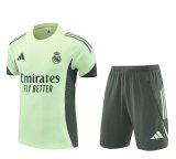 25/26 Real Madrid Training Set--Short sleeve and Short Pant Training Tracksuit
