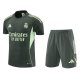 25/26 Real Madrid Training Set--Short sleeve and Short Pant Training Tracksuit
