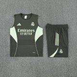 25/26 Real Madrid Vest Training Set--Vest and Short Pant Training Tracksuit