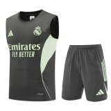 25/26 Real Madrid Vest Training Set--Vest and Short Pant Training Tracksuit