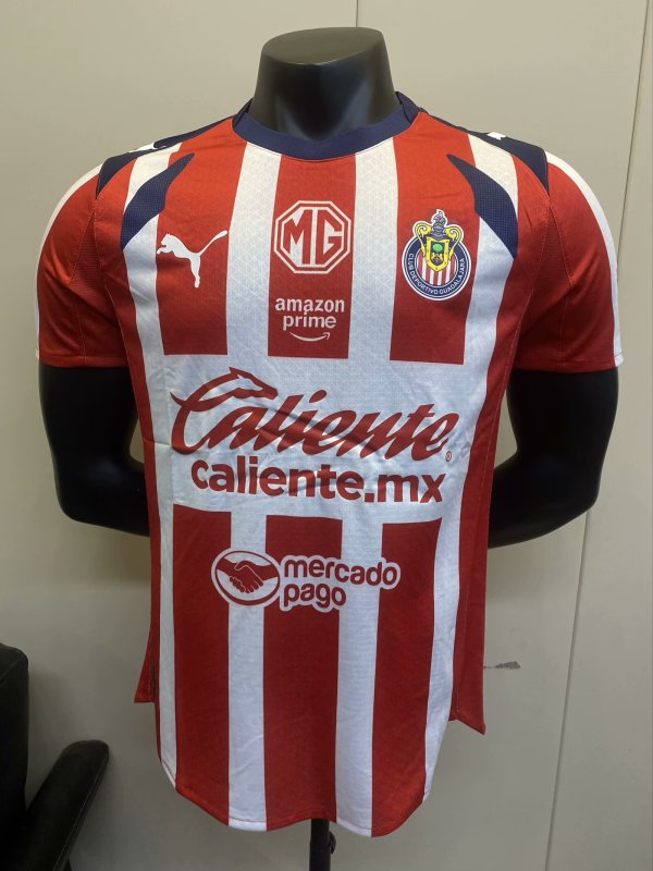 25/26 Chivas Home Jersey Player Version 1:1 Quality