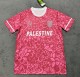 2025 Palestine Pink Soccer Jersey With #11 Thai Quality