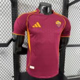 25/26 Roma Home Jersey Player Version 1:1 Quality