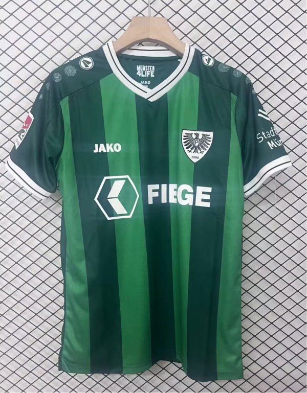 Copy 25/26 Preußen Münster Home Jersey Fans Version 1:1 Quality