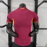 25/26 Roma Home Jersey Player Version 1:1 Quality