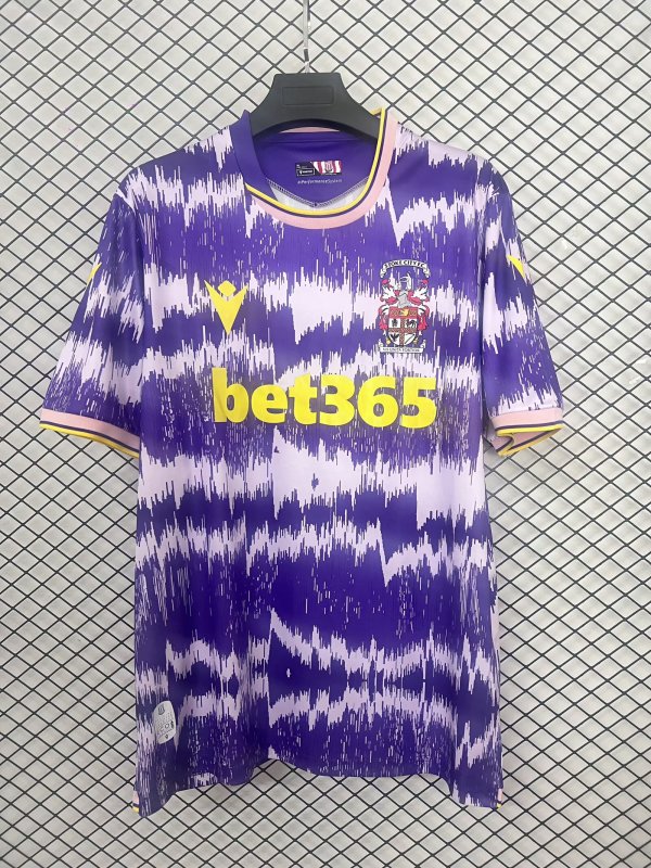 25/26 Stoke City Away Fans Soccer Jersey