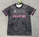 2025 Palestine Black Soccer Jersey With #11 Thai Quality