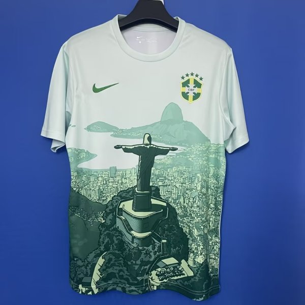 2025 Brazil Traning Soccer Jersey Thai Quality