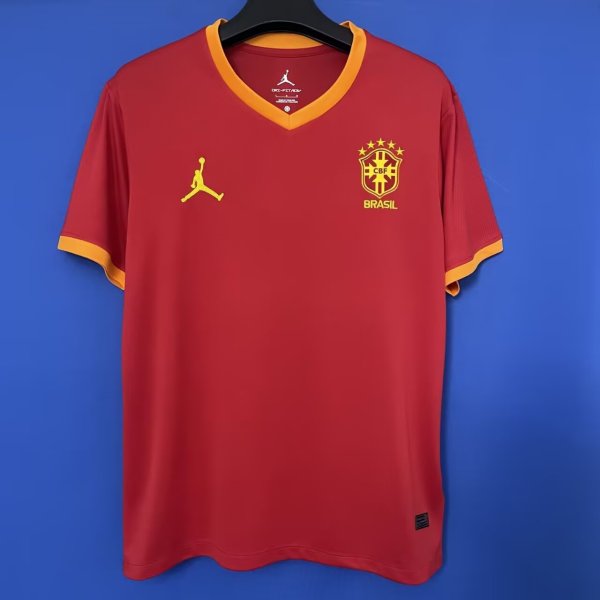 25-26 Brazil Red Soccer Jersey Thai Quality