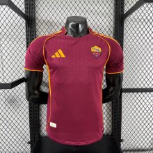 25/26 Roma Home Jersey Player Version 1:1 Quality