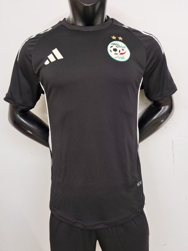 2025 Algeria Black Jersey Player Version Thai Quality